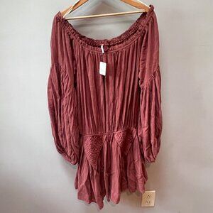 New Free People Gaia Mini Dress- Size‎ M